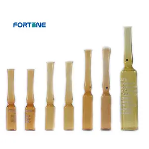Fortune Medical Chemistry Packaging Bottles Supplier Ampoule Filling And Sealing 20ml Glass Ampoule