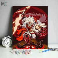 Peinture à l'huile numérique 5D DIY en acrylique, motifs de dessins animés pour enfants, paysages, 20x20cm, rectangulaire, pour décoration intérieure et cadeau de printemps