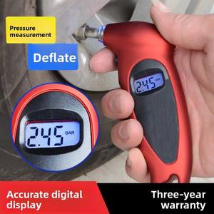 <span class=keywords><strong>2025</strong></span>年ホットセール ABSデジタルタイヤ空気圧計 150 <span class=keywords><strong>PSI</strong></span> 4段階設定 0.5psi分解能 1.5psi精度 車/トラック/自転車用 バックライトLCD - Product Image 4