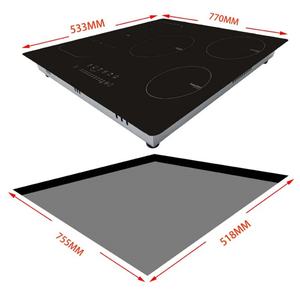 Table de cuisson à induction commerciale ODM personnalisée, grande puissance 10000W, 5 brûleurs, fabrication allemande - Product Image 4