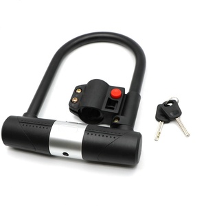 Vente flash - Cadenas de sécurité pour vélo en acier de 16 mm, type U, antivol, robuste - Product Image 4