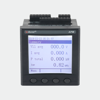 Compteur de puissance multifonction série Acrel APM800, analyseur numérique de la qualité de l'énergie, compteur de surveillance de l'énergie pour la distribution électrique