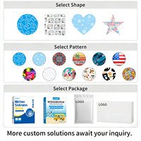 Parches para el Mareo por Movimiento Hipoalergénicos y Seguros para la Piel con Soporte para el Sueño para Uso en Viajes (18 Parches/Caja) - Personalizables con Logotipo
