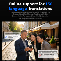 Traducteur électronique vocal et textuel portable 2026 A40 pour traduction simultanée