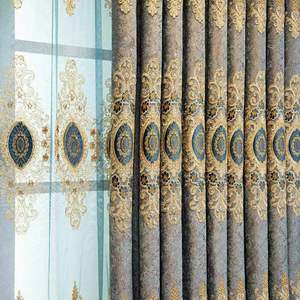 Rideaux Pour Salon Cortinas Para Sala Thêu Cửa Sổ Nhà Cổ Điển Màn Rèm Cửa Cho Phòng Ngủ Nhà Phòng Khách - Product Image 4