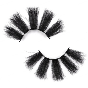 ขนตาปลอมแบบเต็มแถบขนตาปลอมขนมิงค์เทียมขนปุยนุ่มฟูตามสั่ง3D โลโก้ได้ตามต้องการ - Product Image 5