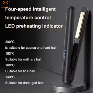 PAKISS Lisseur-boucleur sans fil 2-en-1 en céramique avec affichage de la température (140-200°C), batterie 3200mAh, recharge USB pour usage domestique - Product Image 5