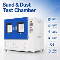 Chambre d'essai de sable et de poussière simulée LIYI, instrument d'essai environnemental et de poussière