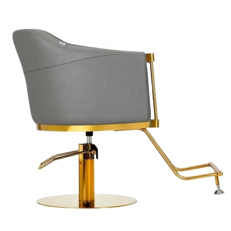 Многофункциональное парикмахерское кресло Стайлинг стул с золотой основой