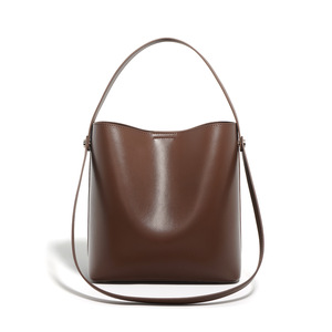 Nouveau Sac Fourre-tout Femme en Cuir Véritable 2026 – Design Tendance Décontracté, Grande Capacité, Sac à Bandoulière en Cuir de Vachette pour le Quotidien et les Trajets, Sac Seau Han - Product Image 5