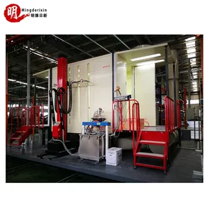 Automatic Powder Coating production Line Electrostatic spraying drying curing complete equipment