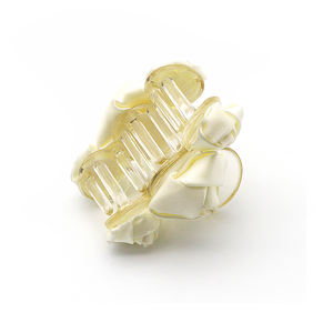 Accessoires de cheveux en forme de fleur personnalisés, Mini pinces à cheveux en tissu pour femmes - Product Image 4