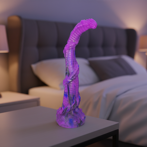 Juguete Sexual de Silicona Suave de Alta Calidad, Venta Directa de Fábrica, Tapón Anal Serpentino Extra Largo, Dildo Monstruoso Irregular - Product Image 1