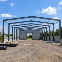 Estructuras Metálicas Prefabricadas para Almacenes, Naves Industriales de Acero Prefabricadas, Edificios de Almacenes de Acero de Gran Envergadura