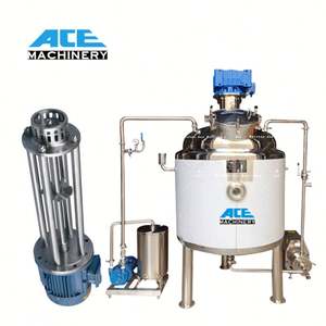 Tanque Mezclador Homogeneizador de Detergente para Lavavajillas de 500L 1000L, Mezclador de Gel de Ducha de Acero Inoxidable, Máquina para Hacer Acondicionador y Champú - Product Image 1