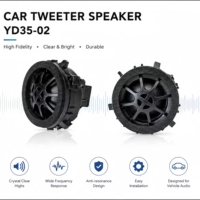 Tweeter Mobil 35mm 20W 4Ω Silk Dome untuk Modifikasi Audio Mobil OEM