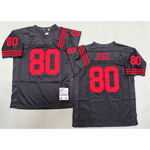 Camisetas Retro de Fútbol Americano de San Francisco para Hombre # 16 Montana # Camiseta de Manga Corta 80 Rice 100% Algodón - Product Image 4