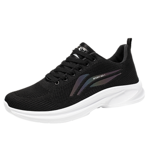 Scarpe Sportive da Uomo Taglia 48, Traspiranti, con Lacci, Motivo a Quadri, per Camminata, <span class=keywords><strong>Tennis</strong></span>, Corsa, Logo Personalizzato, Casual, Leggere - Product Image 2