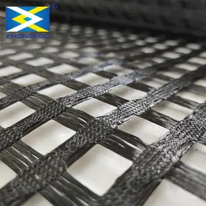 Soil Reinforcement geocell geogrid production Polyester Uniaxial Geogrid