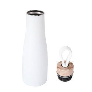 550ml <b>Small</b> Size Powder Coated Hot Water Custom Logo Handles Strap For Water <b>Bottle</b> - Product Image 2