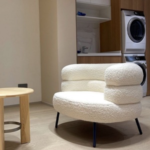 Nordic Living Room <b>Chair</b> Modern Chaises De Salon Sofa <b>Chair</b> Poltrona Home Single <b>Arm</b> Velvet <b>Chair</b> Sillones Living Room Furniture - Product Image 1