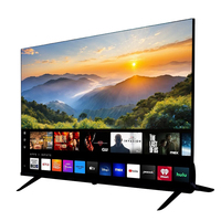 TV 24 32 43 50 55 65 70 75 " 4K UHD Desain Tanpa Bingkai LCD LED TV dengan Sistem Digital Smart TV Android 15.0, Hanya B2B, 4K Smart TV
