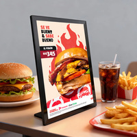Afficheur numérique d'intérieur pour publicité, écran LED personnalisable de 13,3/15,6 pouces 16:9 pour centres commerciaux et métros