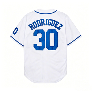 Maillots brodés style vintage du <span class=keywords><strong>film</strong></span> The Sandlot pour hommes : 'Yeah-Yeah' 11, 'Rooriguez' 30, 'Squints' 5, tailles S-3XL - Product Image 5