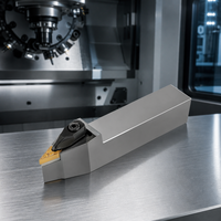 Porte-outil de tournage CNC de précision DVVNN à angle d'approche de 72,5 degrés, compatible avec les outils de tournage série VNMG1604
