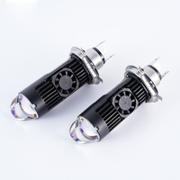 Mini Y1 MT Ampoule H4 LED Plug and Play H4 Projecteur Lentille Voiture Moto LED Phare Ampoule avec Ventilateur