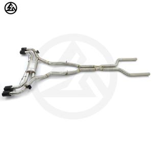 Escape CSZ Valvetronic X5M para <span class=keywords><strong>BMW</strong></span> X5M F95 X6M F96 <span class=keywords><strong>Competition</strong></span> 4.4T, Silenciador Catback, Acabado Pulido Espejo, 100% Compatible - Product Image 3