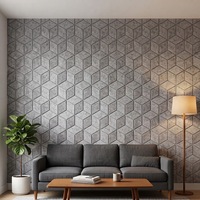 Panneau mural décoratif minimaliste pour la maison, le bureau, la chambre à coucher, le studio, avec un design artistique mural créatif, autocollants muraux en feutre