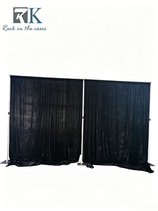 <b>Backdrop</b> Pipe and Drape Aluminum <b>Standing</b> Curtain System <b>Backdrop</b> Pipe Kit for <b>Wedding</b> Event - Product Image 1