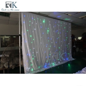 Aluminum Pipe Kit with LED Light Sets Curtain Hotel Banquet <b>Backdrop</b> <b>Stand</b> - Product Image 6