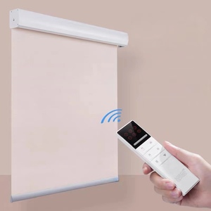 Bán hàng nóng thông minh Màn vải điện con lăn rèm cửa sổ màu cơ giới con lăn rèm cửa - Product Image 6