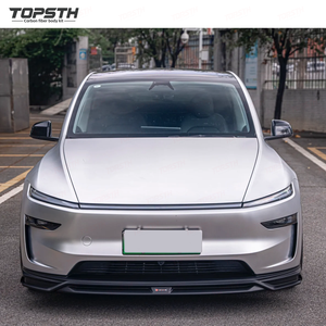 Kit Carrozzeria Sportivo TOPSTH Style in ABS per <span class=keywords><strong>Tesla</strong></span> <span class=keywords><strong>Model</strong></span> <span class=keywords><strong>Y</strong></span> 2025+ Juniper: Diffusore Posteriore, Minigonne Laterali e Labbro Anteriore Migliorato - Product Image 3