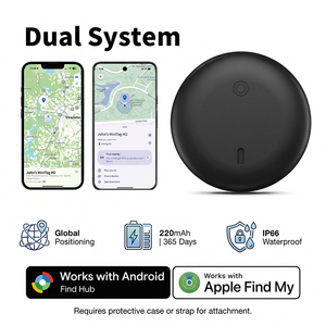 For Pet Lovers Dual System Find My Card for School Bag Lightweight 7g Smart Card Finder Coin Tag Coin-Sized Real-Time Tracking - Product Image 1