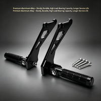 Repose-pieds CNC pour moto tout-terrain électrique en aluminium 6061 T6 pour Surron Light Bee Ultra Bee Talaria Stunt Riding