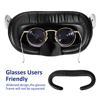 Pour Quest 2 accessoires Fitness Interface faciale remplacement de mousse avec entretoise de lunettes et protecteur de lentille conception de Circulation d'air