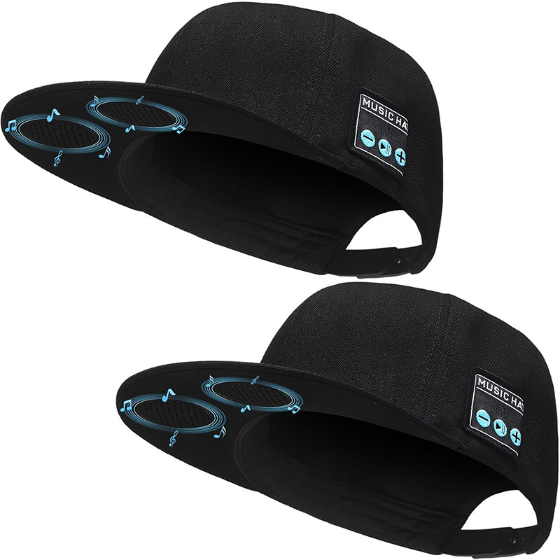 Casquette Bluetooth AVEC ÉCOUTEURS BLUETOOTH STÉRÉO 2-EN-1