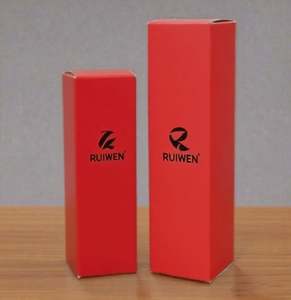 Customized High-End Recycled Materials Folding Double Insert <b>Box</b> Packaging Paper Gift <b>Box</b> with Embossing and UV Coating - Product Image 2