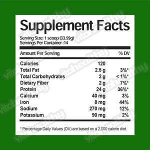 Suplemen Protein Nabati + Super <span class=keywords><strong>Greens</strong></span> untuk Pertumbuhan Otot Rasa Cokelat, Bubuk Protein Organik, Pasokan Pabrik OEM - Product Image 2