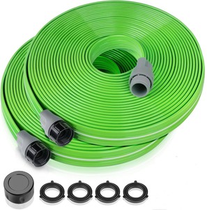 Heavy Duty 3-Channel PVC Garden Sprinkler <strong>Hose</strong> for Drip Irrigation &amp; Lawn Watering <strong>Soaker</strong> Pipes for Agriculture &amp; Lawn Care - Product Image 6