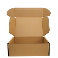 Cajas de Cartón Kraft con Logotipo Personalizado Premium, Cajas Corrugadas, Caja de Embalaje, Caja con Tapa Superior