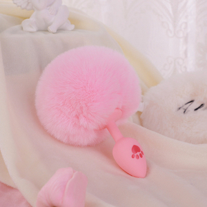 Plush <strong>Cat</strong> Paw Silicone Sex Toy for Women Men Sexy <strong>Butt</strong> <strong>Plug</strong> Prostate Massager <strong>Tail</strong> Anal <strong>Plug</strong> - Product Image 6