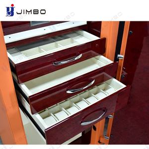 Caja Fuerte para Relojes Homisafe de Cuero de Lujo, con Capacidad para 8 Relojes, Interior de Madera con Acabado Brillante, Cerradura con Llave, para el Hogar - Product Image 6