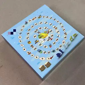 High Quality Customizable Wooden Game Pieces and Board for Kids Perfect Board Game Set