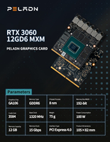 Nouvelle carte graphique de jeu MXM GeForce RTX 3060M 12 Go 2026, carte graphique RTX 3060 12 Go GDDR6 192 bits MXM pour ordinateurs portables