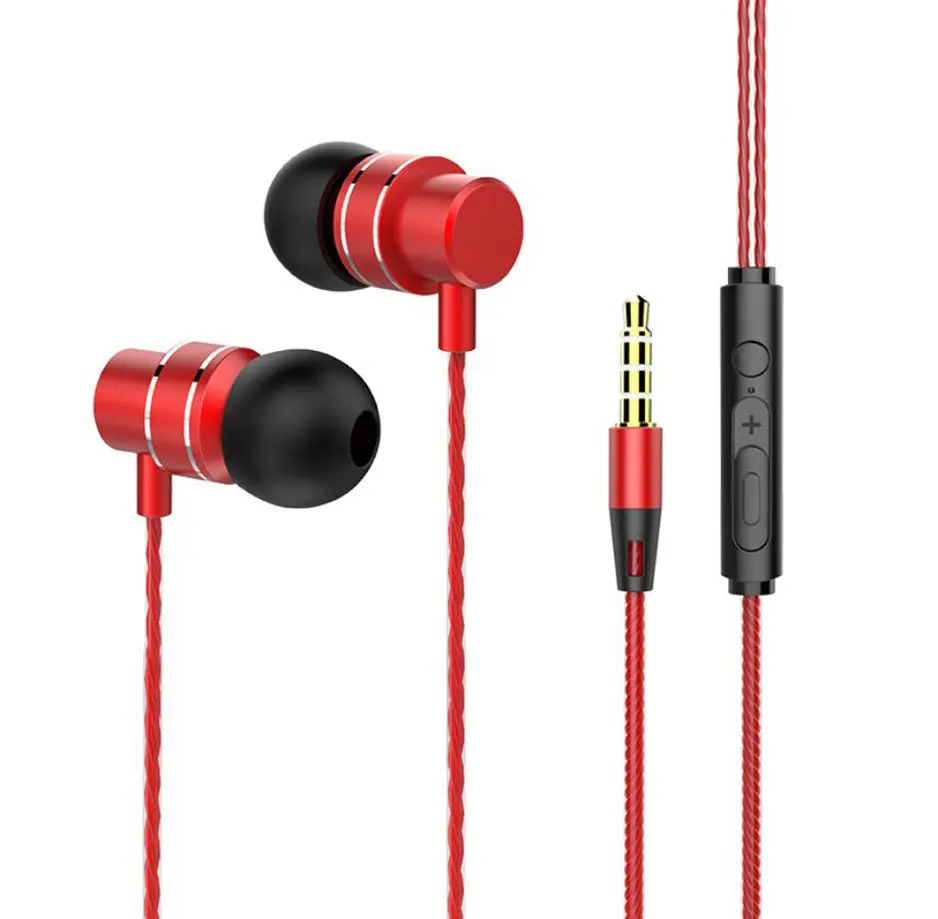 Hot Selling M01 Handsfree Headphones Earbuds With Detachable Mic Gaming Headset Wired Earphone