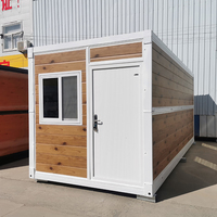 Petites maisons préfabriquées Maison de conteneur pliable de luxe pour location de vacances ou unités de villégiature